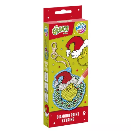 A Grincs Dr Seuss gyémántszemes kulcstartó készítő szett