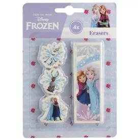 Disney Jégvarázs Sisters forma radír szett 4 db-os