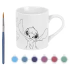 Disney Lilo és Stitch, A csillagkutya Alien festhető porcelán bögre 235 ml Díszdobozban