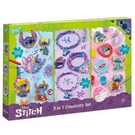   Disney Lilo és Stitch, A csillagkutya Aliens kreatív szett 3 az 1-ben
