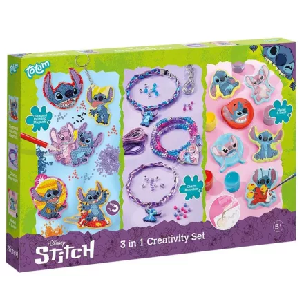 Disney Lilo és Stitch, A csillagkutya Aliens kreatív szett 3 az 1-ben