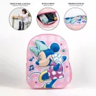 Disney Minnie Music 3D hátizsák, táska 31 cm
