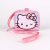 Hello Kitty Pink Iridescent pénztárca