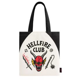   Stranger Things Hellfire Club shopping bag, bevásárlótáska 40 cm