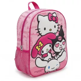 Hello Kitty Kawaii Cuties 3D hátizsák, táska 30 cm