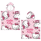 Hello Kitty Cherry strand törölköző poncsó 50x115 cm (Fast Dry)