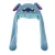 Disney Lilo és Stitch, A csillagkutya Blue gyerek sapka mozgatható fülekkel