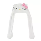Hello Kitty White gyerek sapka mozgatható fülekkel