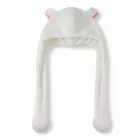 Hello Kitty White gyerek sapka mozgatható fülekkel