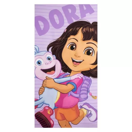 Dóra, a felfedező Happy fürdőlepedő, strand törölköző 70x140cm (Fast Dry)