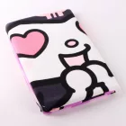 Hello Kitty Kuromi Heart fürdőlepedő, strand törölköző 70x140cm (Fast Dry)
