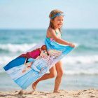 Disney Jégvarázs Celebrate törölköző és úszószemüveg szett