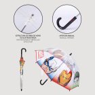 Bosszúállók Mighty gyerek átlátszó esernyő Ø71 cm