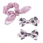 Disney Minnie Rainbow hajgumi és hajcsat szett 3 db-os