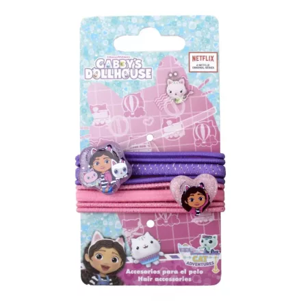 Gabi babaháza Cat Adventures hajgumi szett 8 db-os