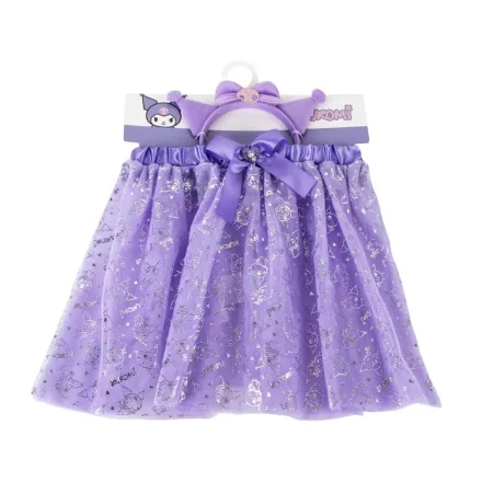 Hello Kitty Kuromi gyerek szoknya és hajpánt szett 3 - 8 év / 98 - 128 cm