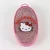 Hello Kitty Pink csillámos hajkefe 13 cm