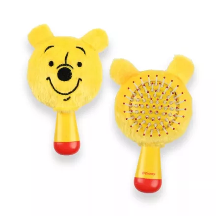 Disney Micimackó Yellow mini plüss hajkefe 13 cm