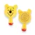 Disney Micimackó Yellow mini plüss hajkefe 13 cm