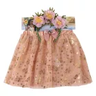 Disney Vaiana Flowers gyerek szoknya és hajpánt szett 3 - 8 év / 98 - 128 cm