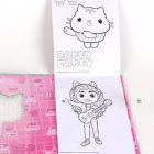 Gabi babaháza Funny színezhető füzet szett sablonnal