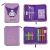 Hello Kitty Kuromi Purple plüss tolltartó töltött 2 emeletes