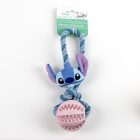 Disney Lilo és Stitch, A csillagkutya Alien kötél kutyajáték TPR labdával 24 cm