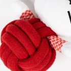 Hello Kitty Red kötél kutyajáték 15 cm