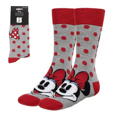 Disney Minnie Red Bow női hosszú szárú zokni 36/43