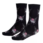 Hello Kitty Kuromi Black felnőtt hosszú szárú zokni 36/43