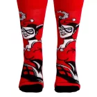 Harley Quinn Red felnőtt hosszú szárú zokni 36/43
