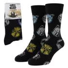Star Wars The Mandalorian felnőtt hosszú szárú zokni 38/45