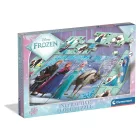 Disney Jégvarázs Ice Kingdom interaktív 24 db-os puzzle Clementoni