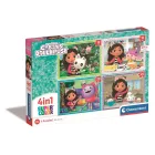 Gabi babaháza Activities 4 az 1-ben puzzle Clementoni