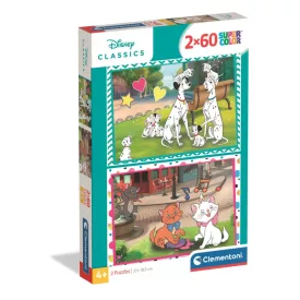 Disney Classics Love 2x60 db-os puzzle Clementoni