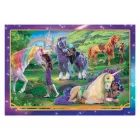 Unikornis Akadémia Meadow 104 db-os puzzle Clementoni