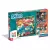 Hupikék törpikék Village 3x48 db-os puzzle Clementoni