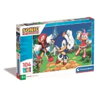 Sonic a sündisznó Action 104 db-os puzzle Clementoni