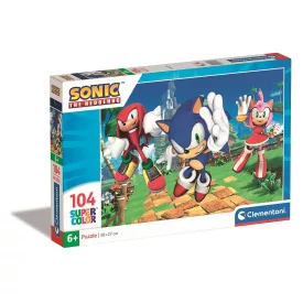 Sonic a sündisznó Action 104 db-os puzzle Clementoni
