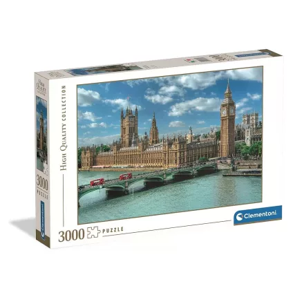 London Across the River 1000 db-os panoráma Compact puzzle Clementoni