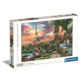 Párizs View 1000 db-os panoráma Compact puzzle Clementoni
