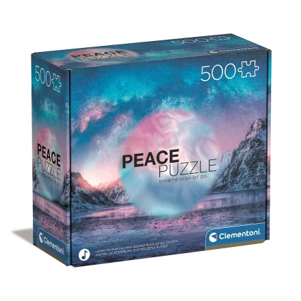 Hegyvidék Light Blue 500 db-os Peace puzzle Clementoni