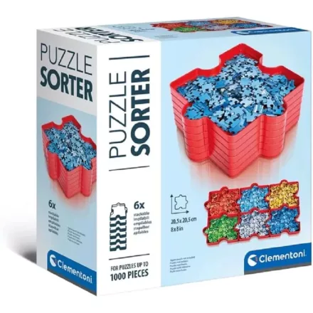 Puzzle szortírozó Red 6 db-os Clementoni