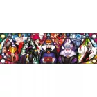 Disney Gonoszok Stained Glass 1000 db-os panoráma puzzle Clementoni