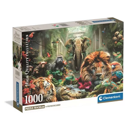 Állatos Mystic Jungle 1000 db-os puzzle Clementoni