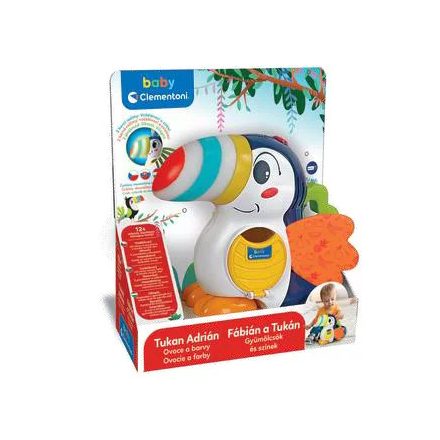 Tukán Fábián készségfejlesztő, oktató játék Clementoni