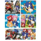 Sonic a sündisznó Heroes Rivals 10 az 1-ben puzzle Clementoni