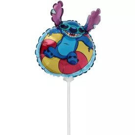   Disney Lilo és Stitch, A csillagkutya Summer mini fólia lufi 23 cm (WP)