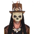 Halloween Witch Doctor felnőtt műanyag maszk