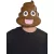Emoji Poophead műanyag maszk